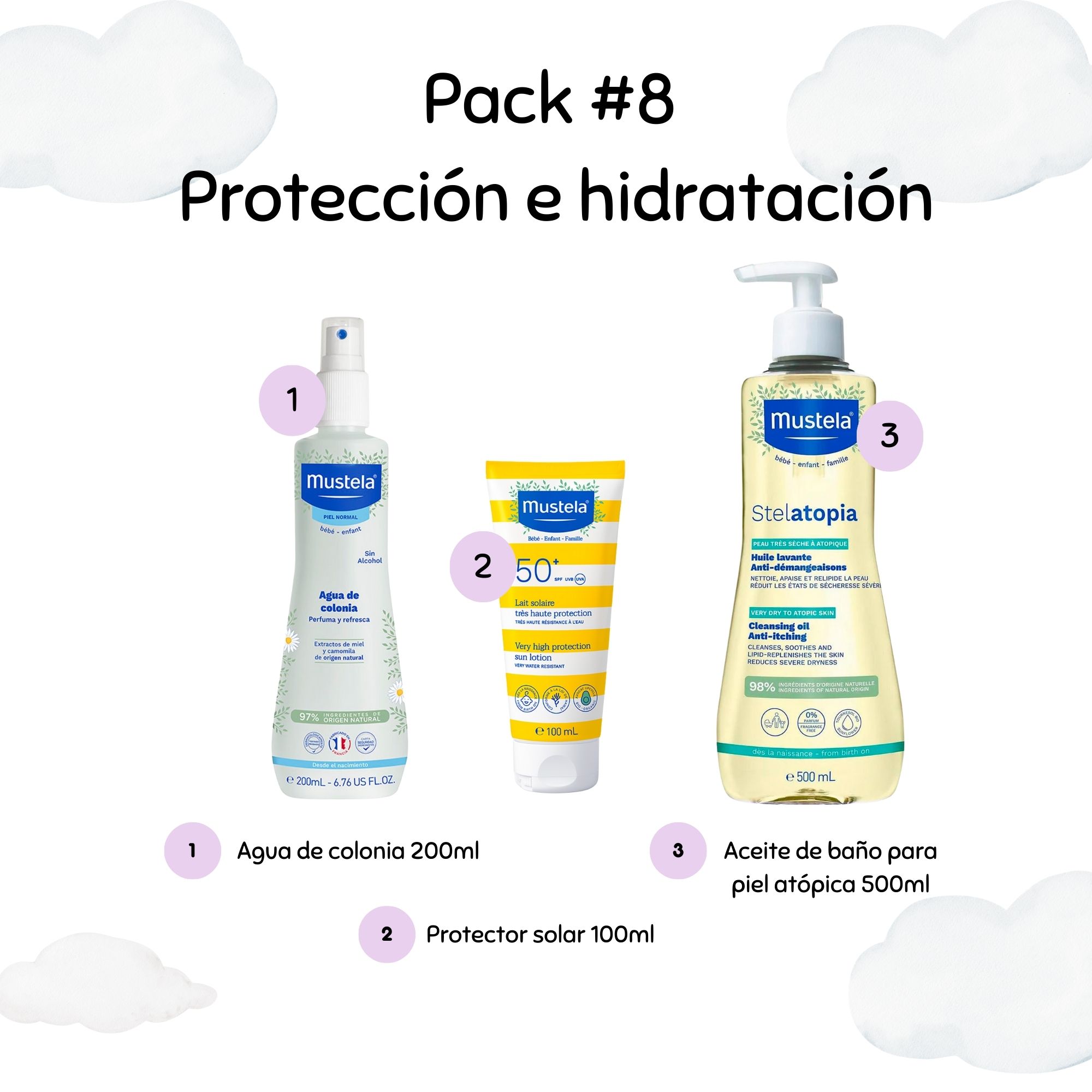 SHAMPOO SUAVE CON ACEITE DE PALTA Y EXTRACTO DE MANZANILLA 200 ML MUSTELA