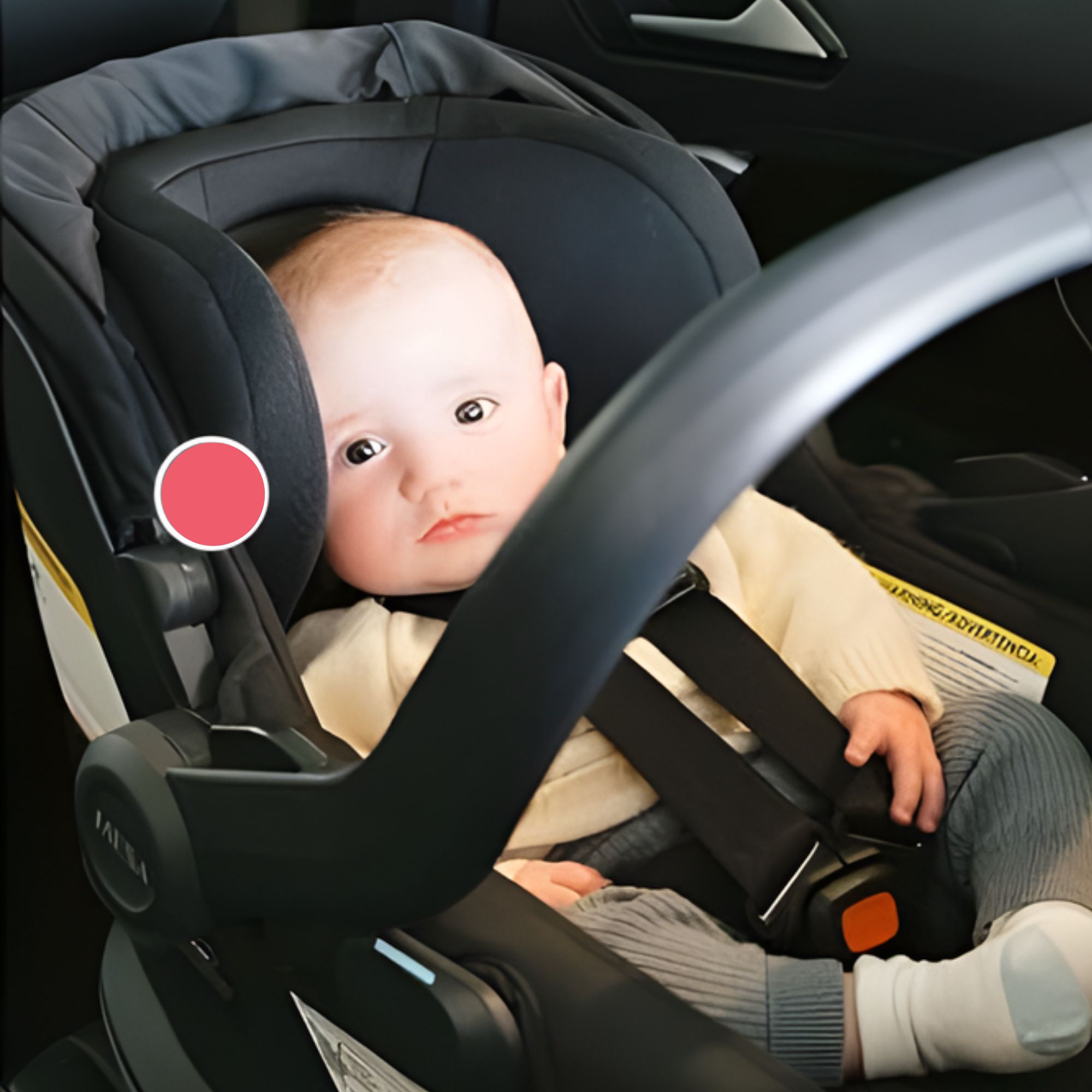 ASIENTO DE AUTO CON BASE MODELO MESA V3 PARA VISTA V3 / CRUZ V2 / MINU V3 UPPABABY