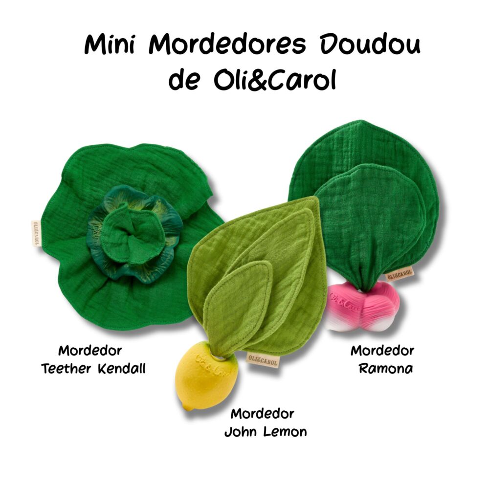 Kit de Mordedores Mini Doudou Oli & Carol