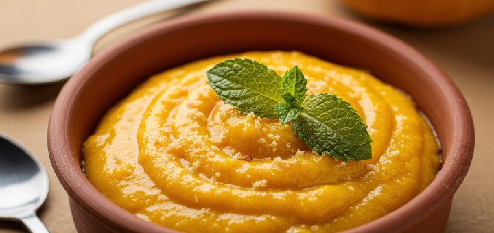 Puré de Lentejas, Camote y Espinaca Puré de Lentejas, Camote y Espinaca