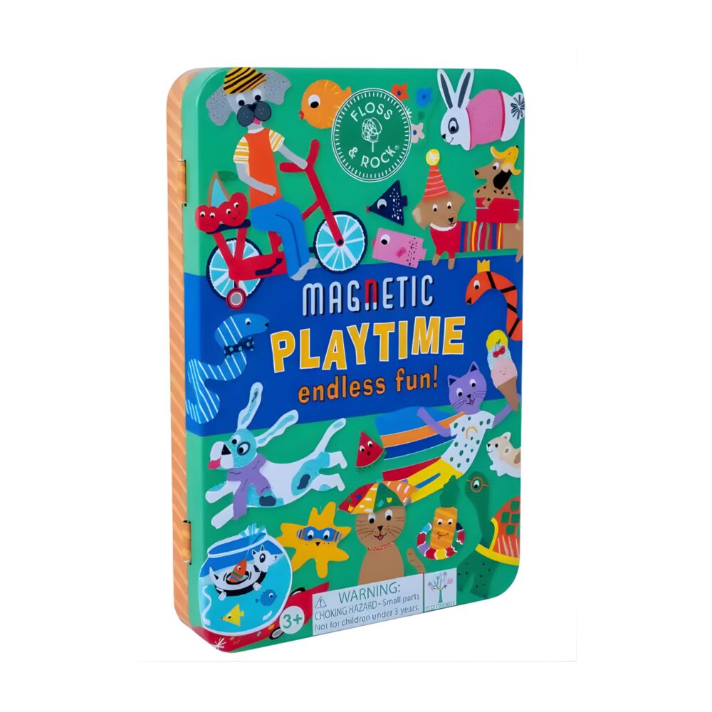 Juego magnético en lata "Mascotas" - Muyutoys