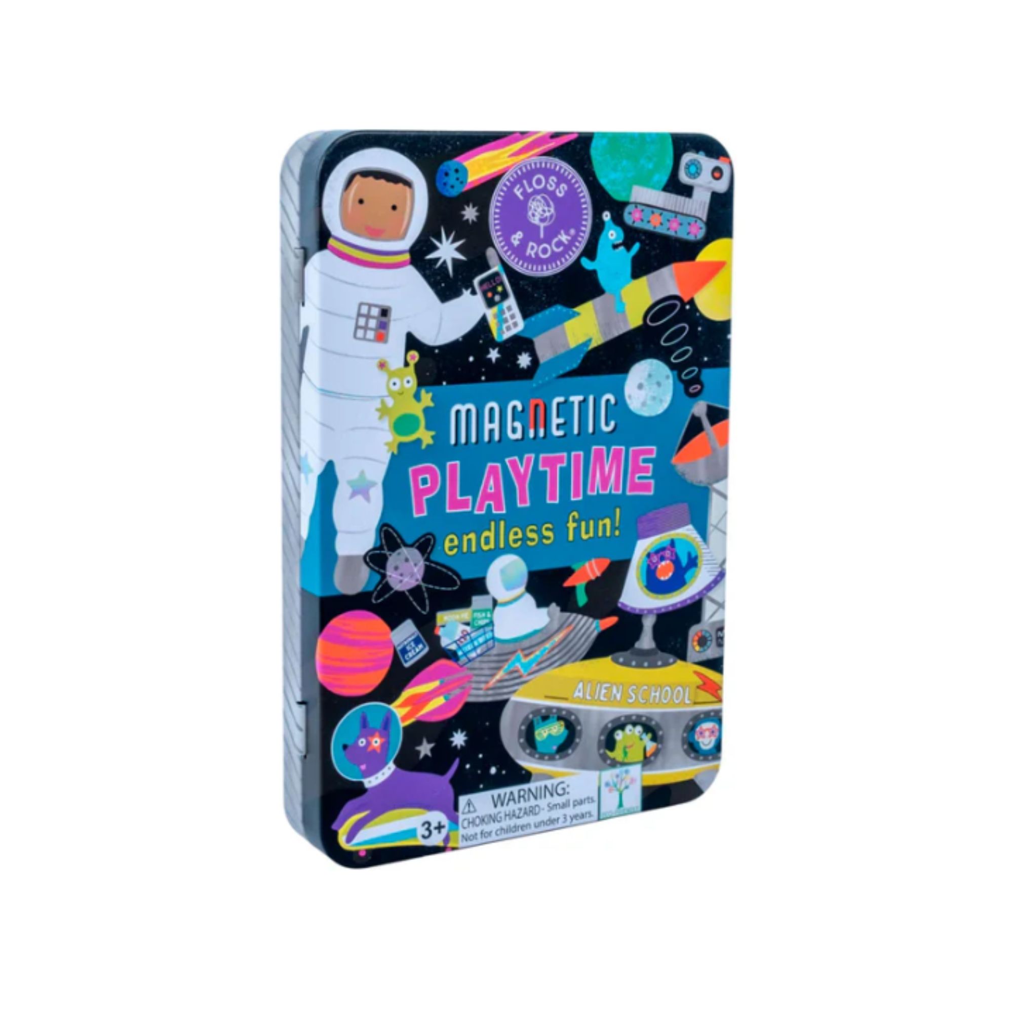 Juego magnético en lata "Espacio" - Muyutoys