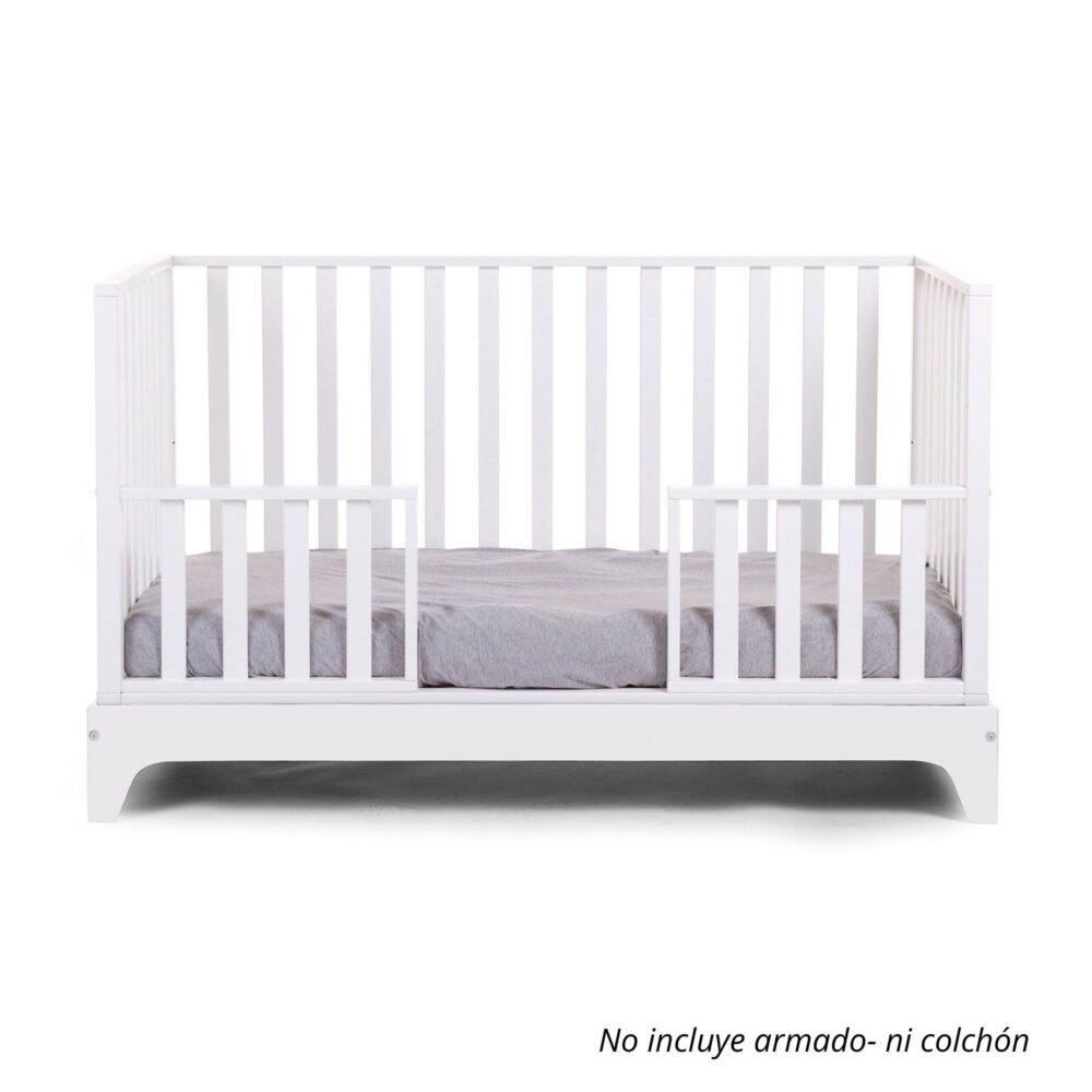 Cama cuna Mod. Cot BED17 White 140 x 70 cm - CHILDHOME