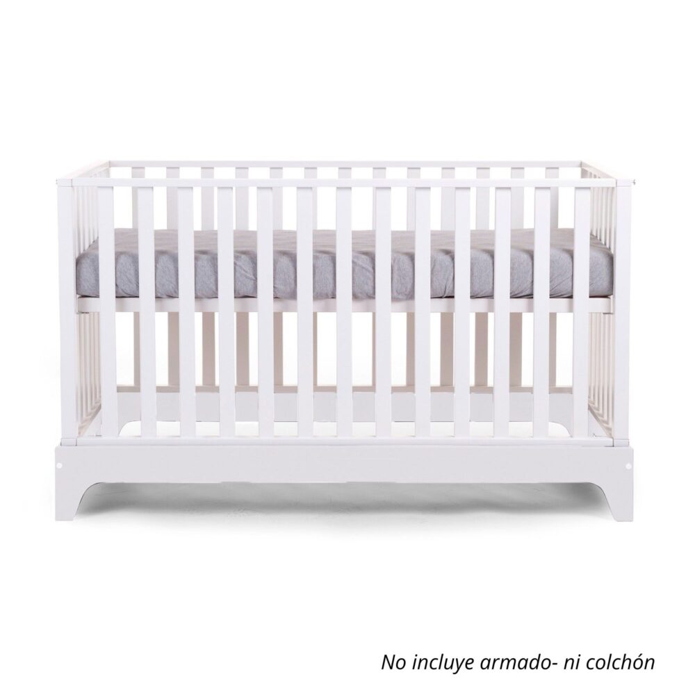 Cama cuna Mod. Cot BED17 White 140 x 70 cm - CHILDHOME