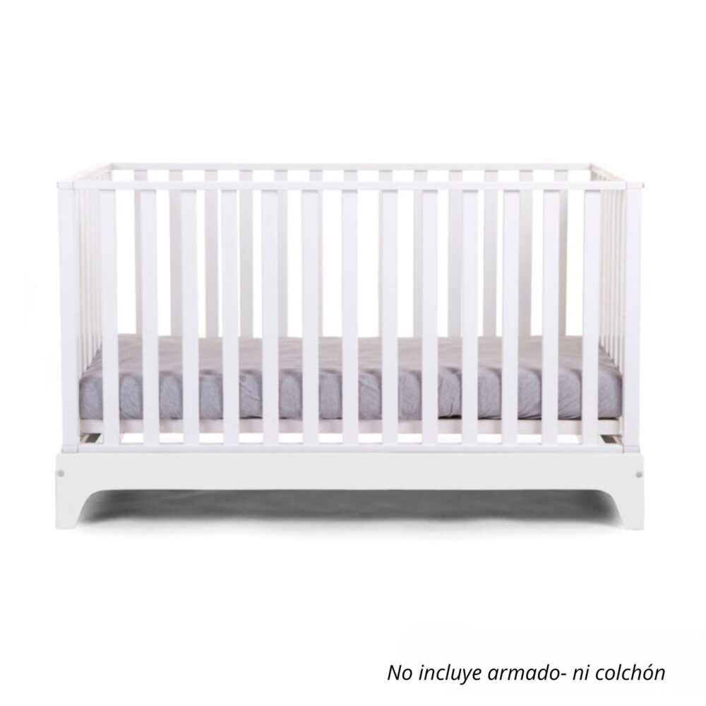 Cama cuna Mod. Cot BED17 White 140 x 70 cm - CHILDHOME