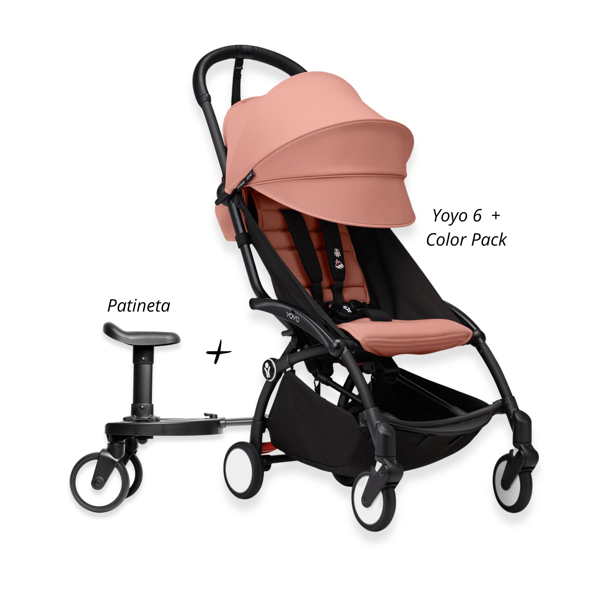 Coche Pralin modelo Baby Cruiser 360° + Protector de lluvia– Beaba