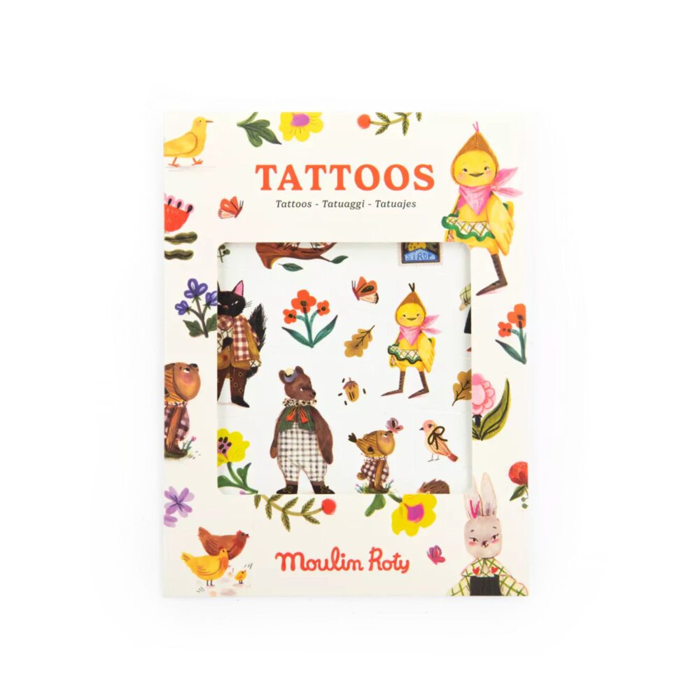 Tatuajes temporales Les Minouchkas - Moulin Roty,