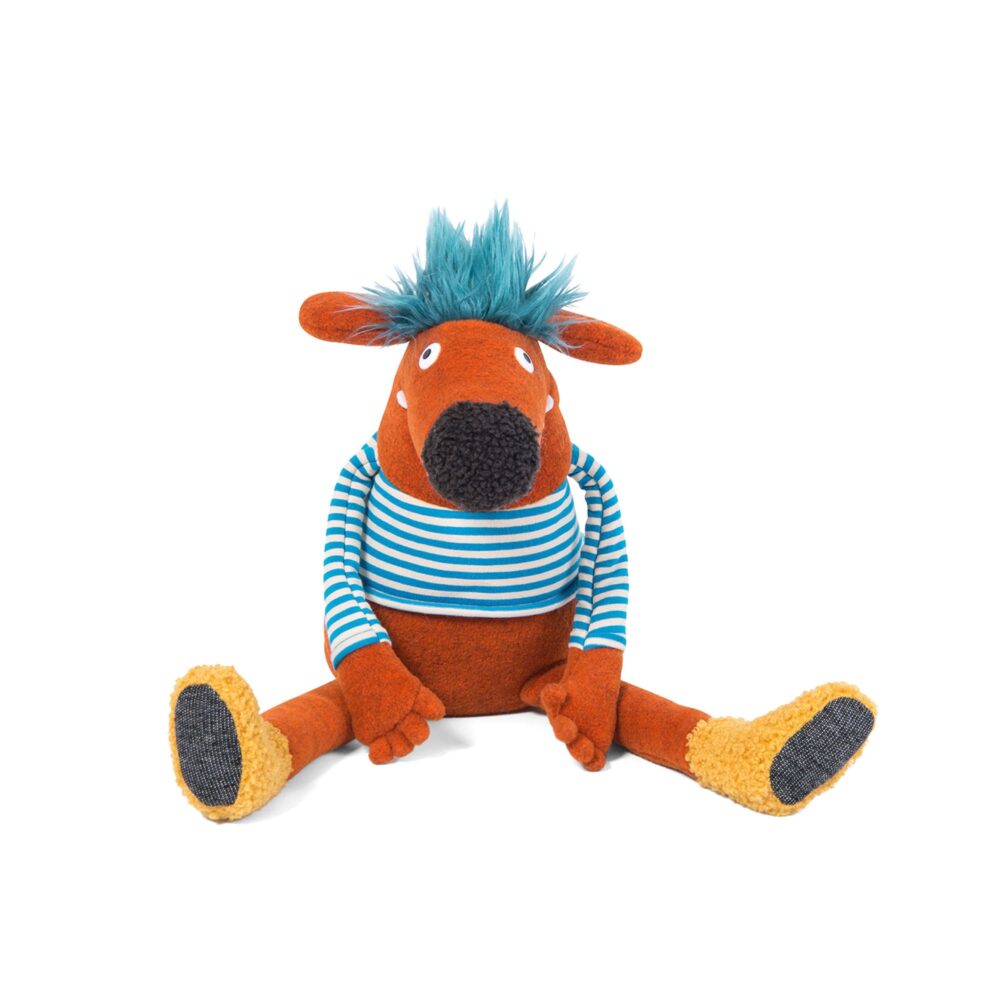 Peluche Pidou Naranja Schmouks de Moulin Roty
