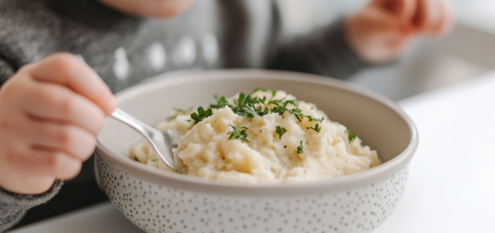 Risotto suave de Arroz y Zapallito Italiano
