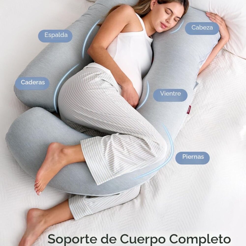 Almohada corporal de maternidad en forma de U - MOMCOZY