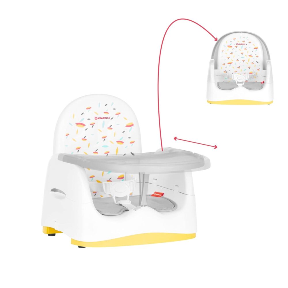Asiento Sun cómodo, compacto, plegable y con estante extraíble - BABYMOOV