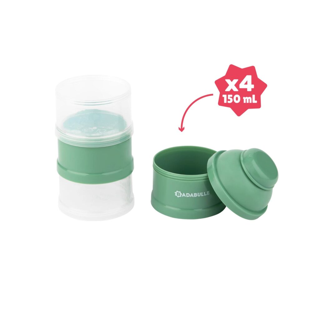 Dosificador de leche en polvo verde - Babymoov