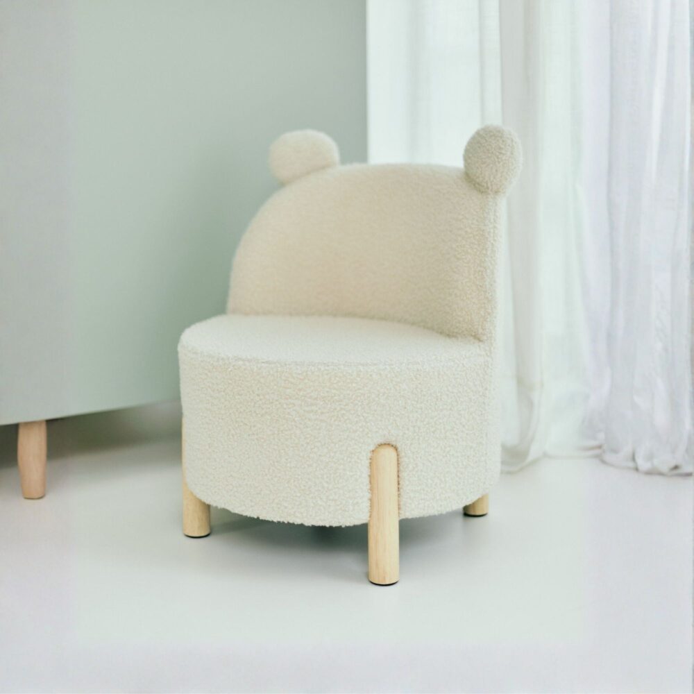 Silla infantil Teddy blanco - CHILDHOME