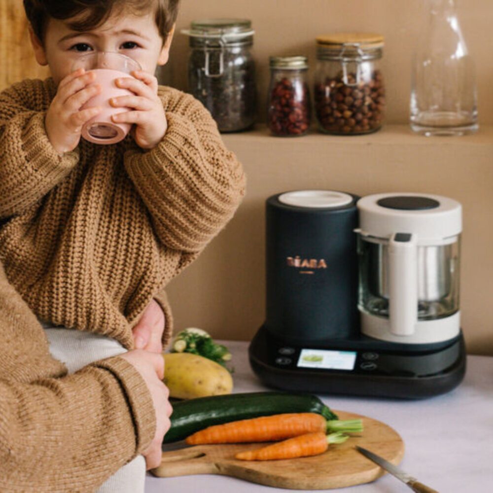 Robot de cocina Babycook Smart® gris carbón – Procesador de Alimentos para Bebé