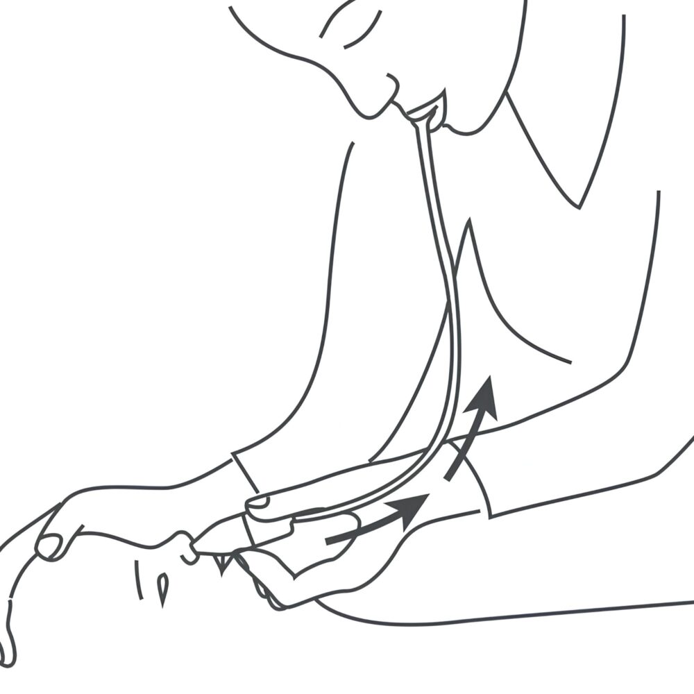 Aspirador Nasal Manual Minidoo azul -BEABA