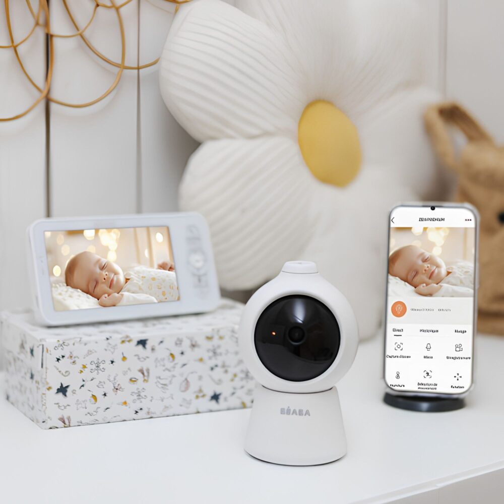 Monitor blanco de vídeo para bebés Zen Smart IA - BEABA