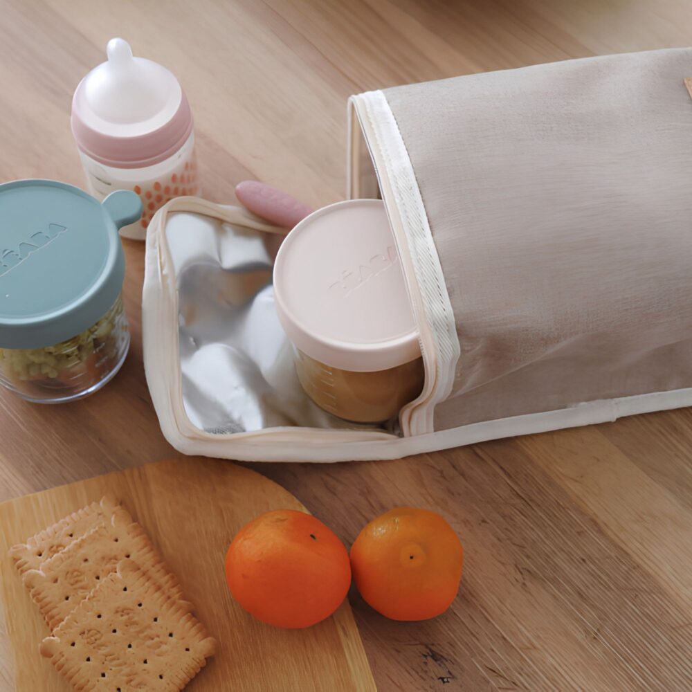Bolsa Isotérmica Beaba – Heather Gazell para Comida de Bebé