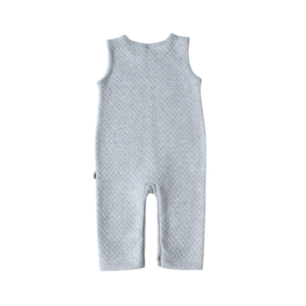 Jardinera Mod. canasta gris 100% algodón Pima - PIMA LIMA