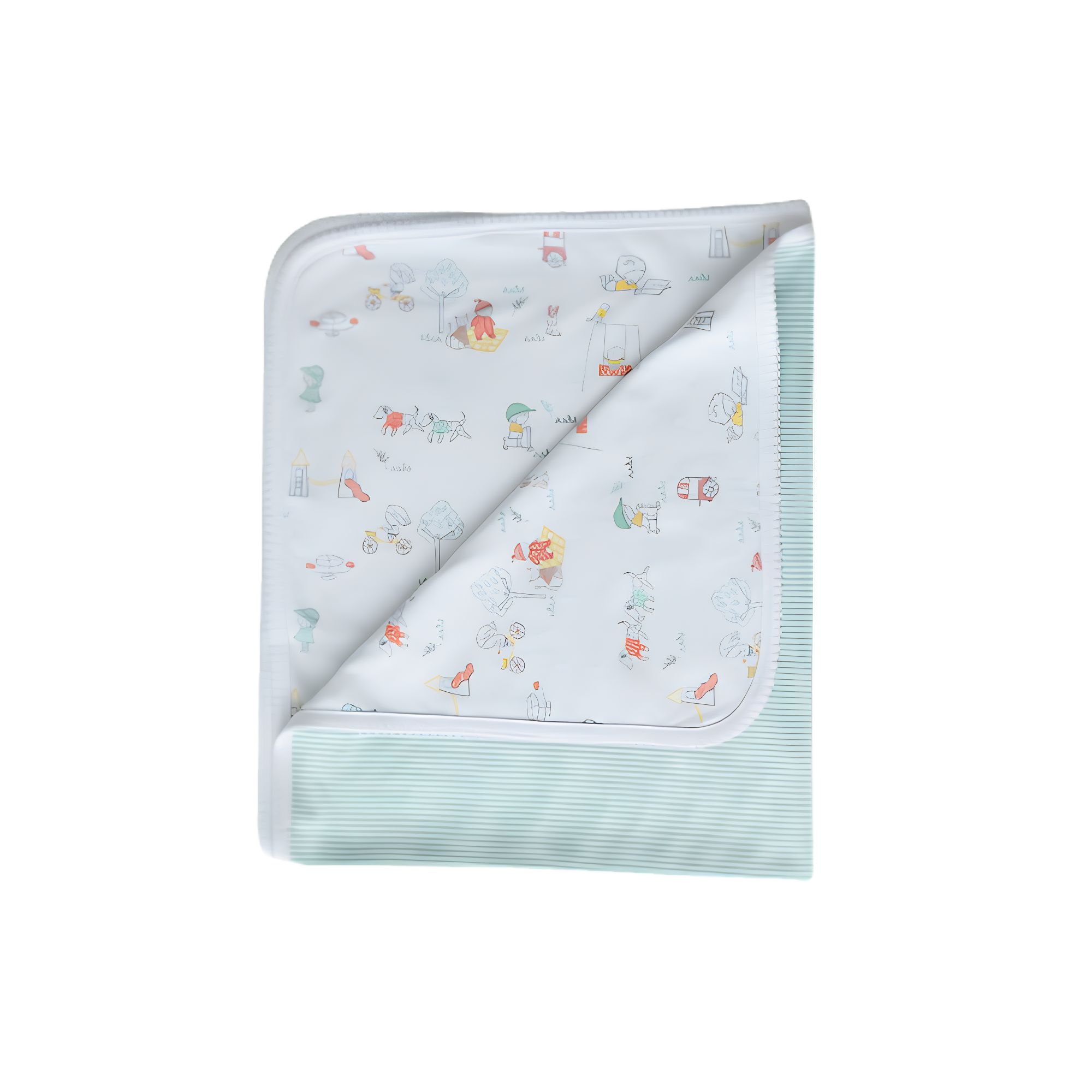 Set de 2 muselinas de 100% algodón de 120 x 120 cm - BEABA