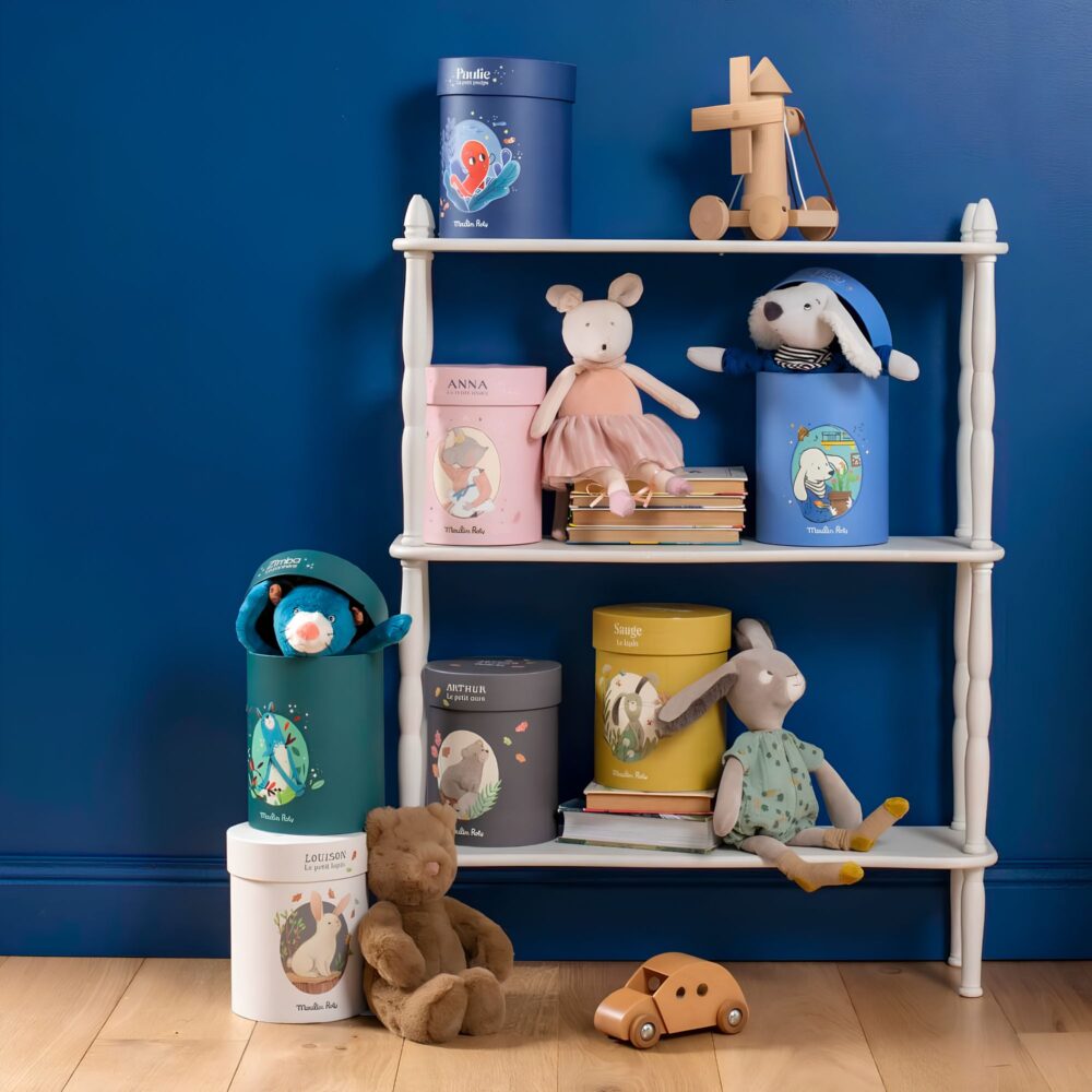 Peluche Conejo Louison en Caja de Regalo – Moulin Roty