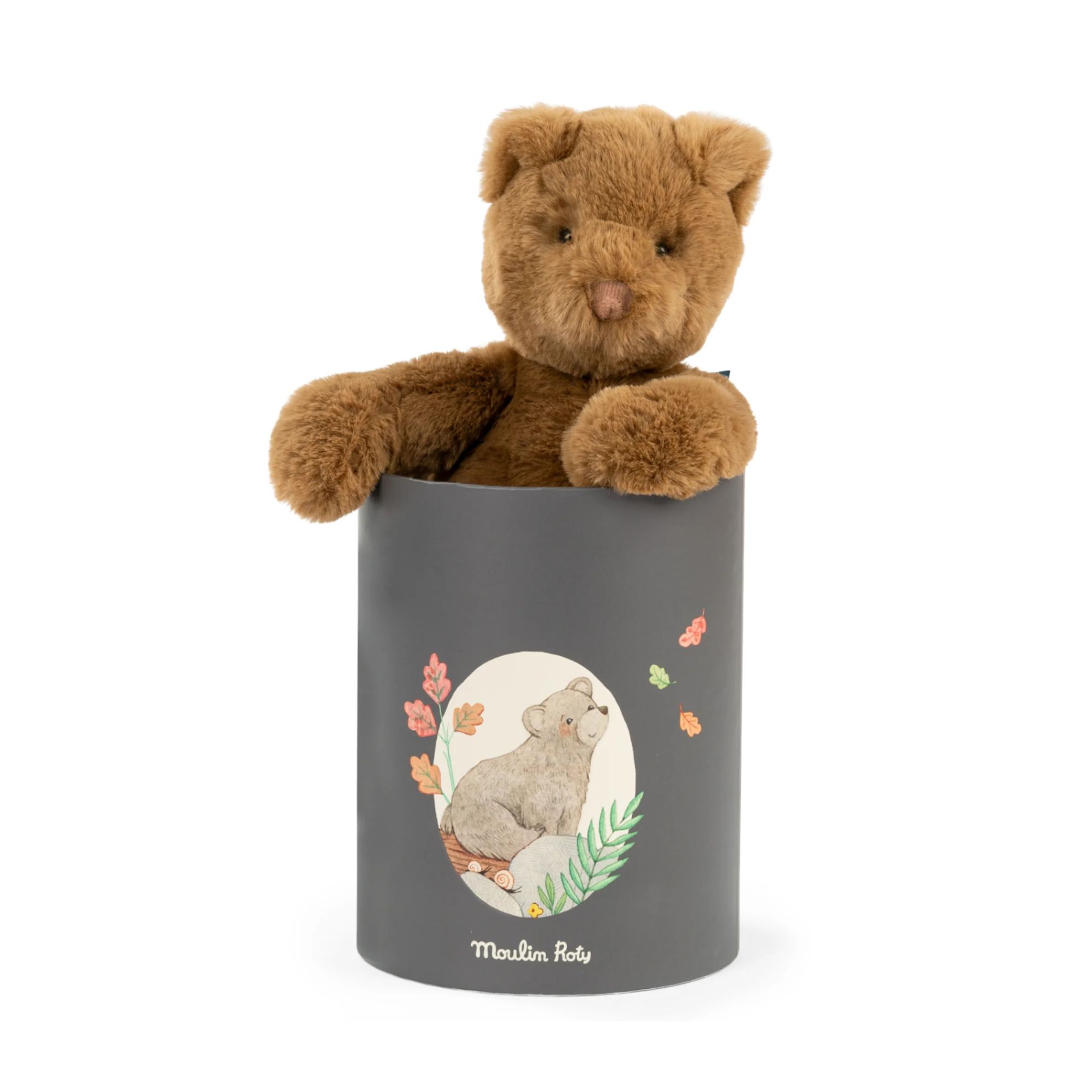 PELUCHE CONEJO SALVIA EN CAJA MOULIN ROTY