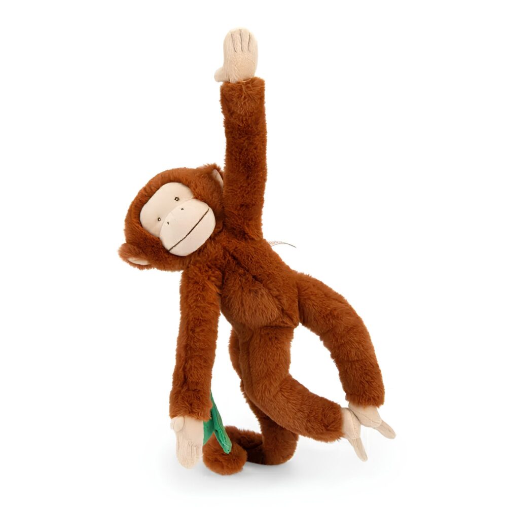 Peluche mono de actividades colgante Colección La Foret Mawa - MOULIN ROTY