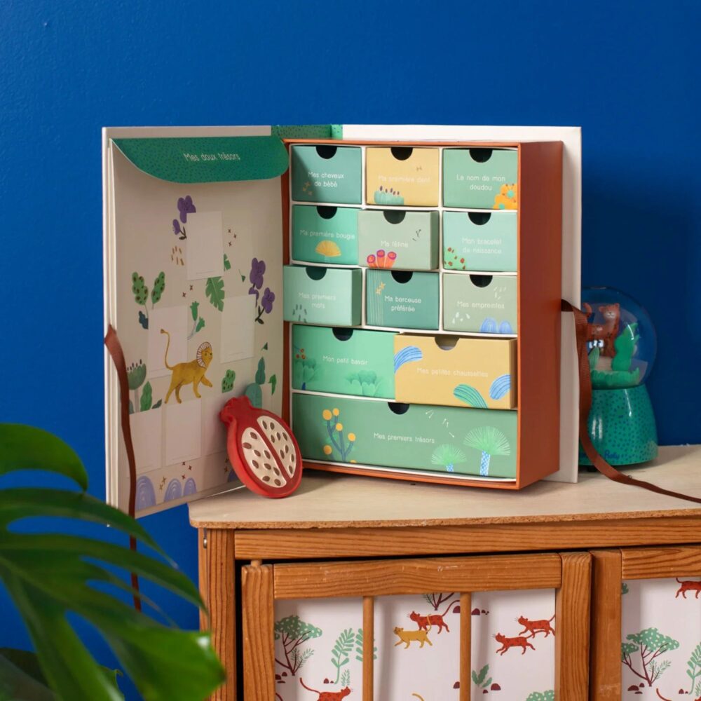 Cajonera de nacimiento en francés Coleccion La Foret Mawa - MOULIN ROTY