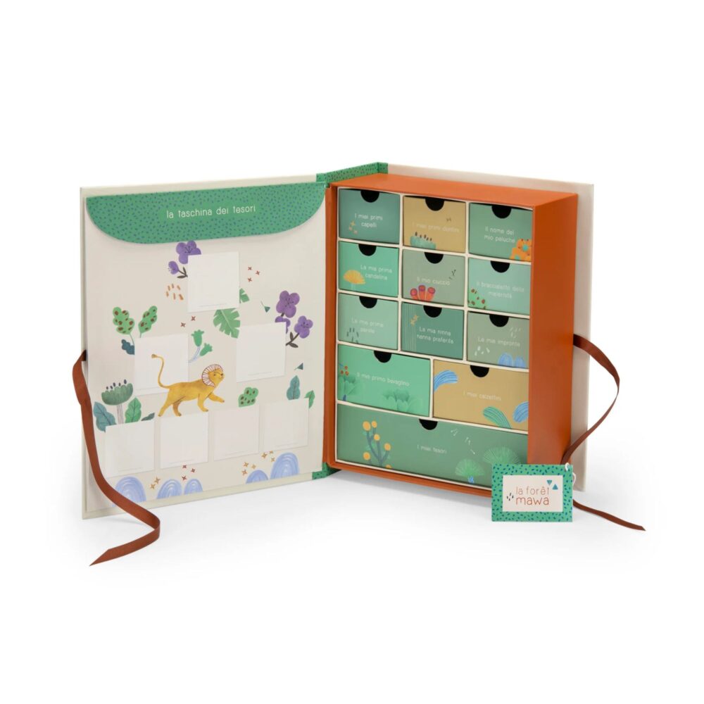 Cajonera de nacimiento en francés Coleccion La Foret Mawa - MOULIN ROTY