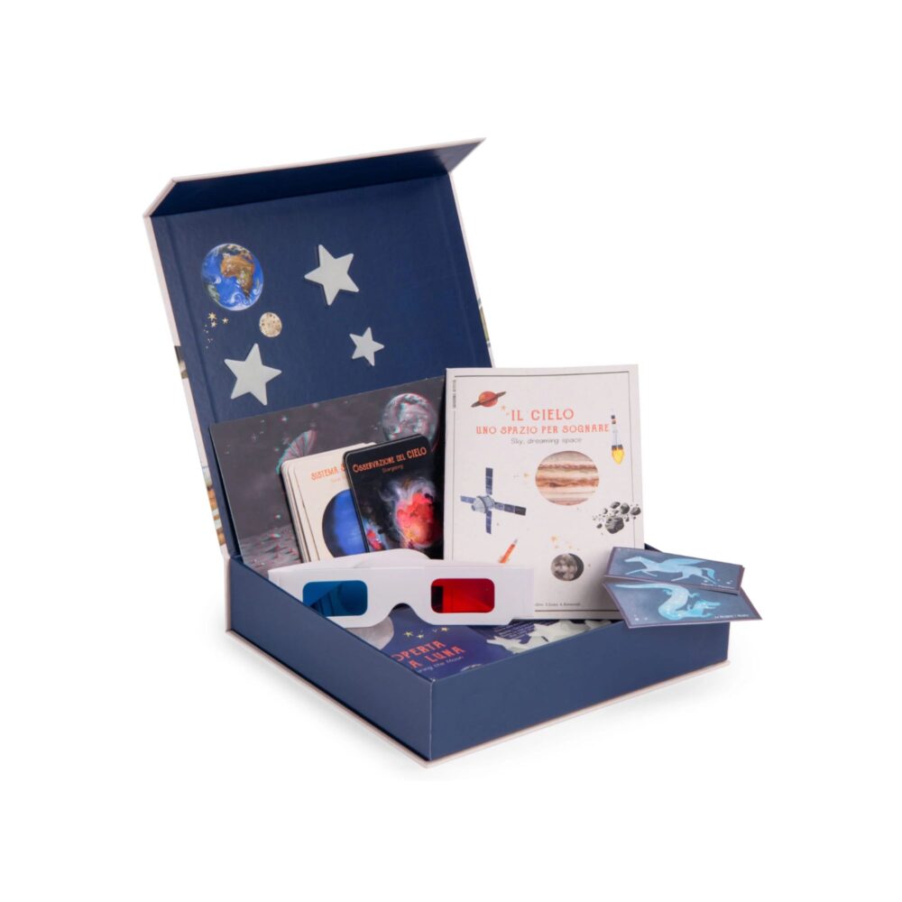 Caja de colección Descubrimiento Espacial en Francés -MOULIN ROTY
