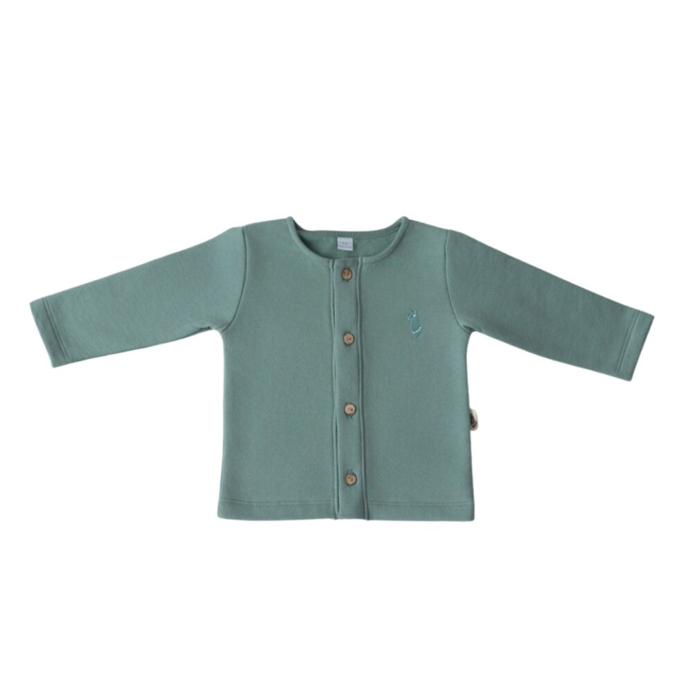 Cardigan con manga larga clásico con botones - Pima Lima