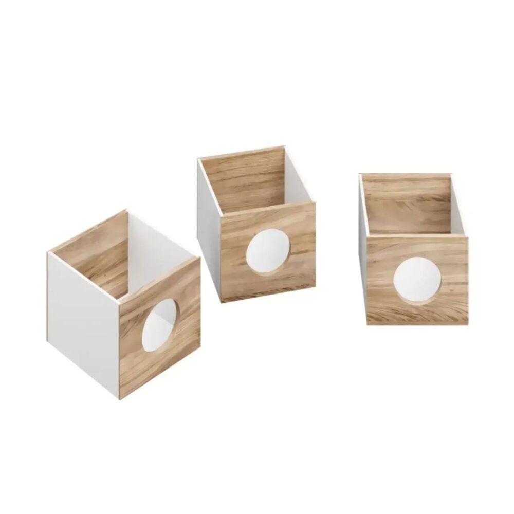 Estantería de juguetes La Casita de 78,6 x 103 x 35,6 cm - DIVICAR