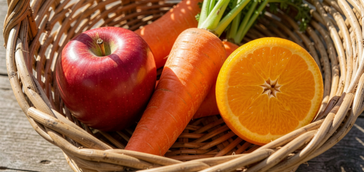 Puré de Manzana, Zanahoria y Naranja Puré de Manzana, Zanahoria y Naranja