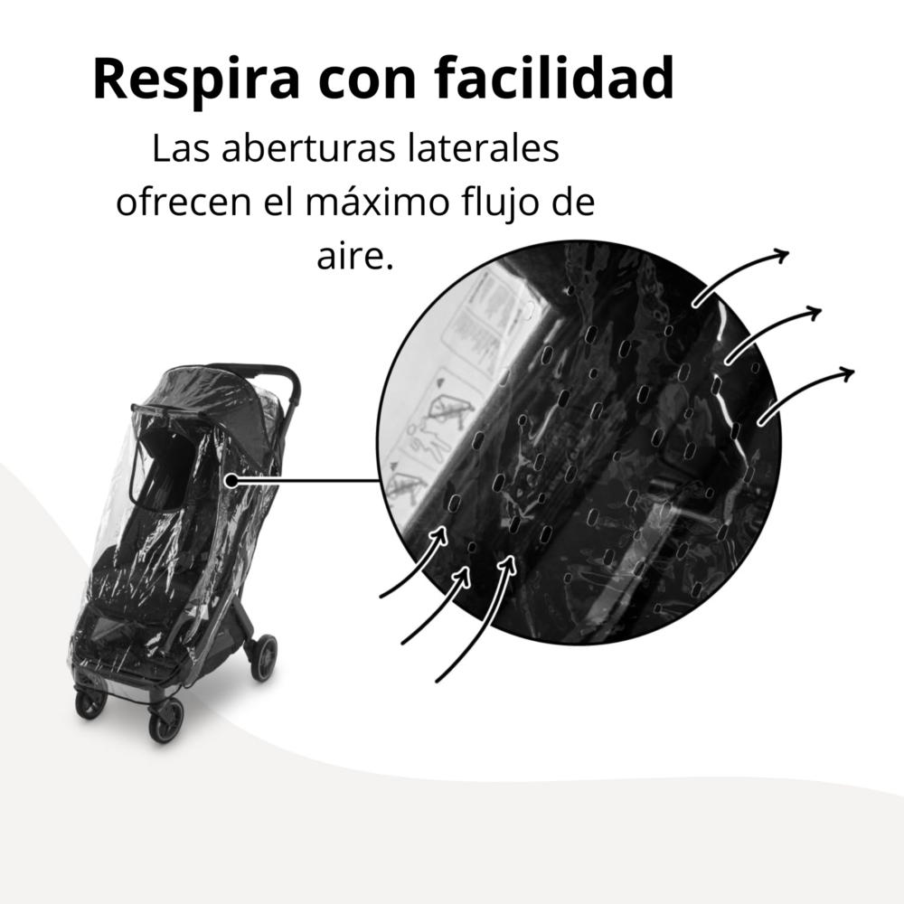Protector de lluvia para coche Minu V3 - Uppababy