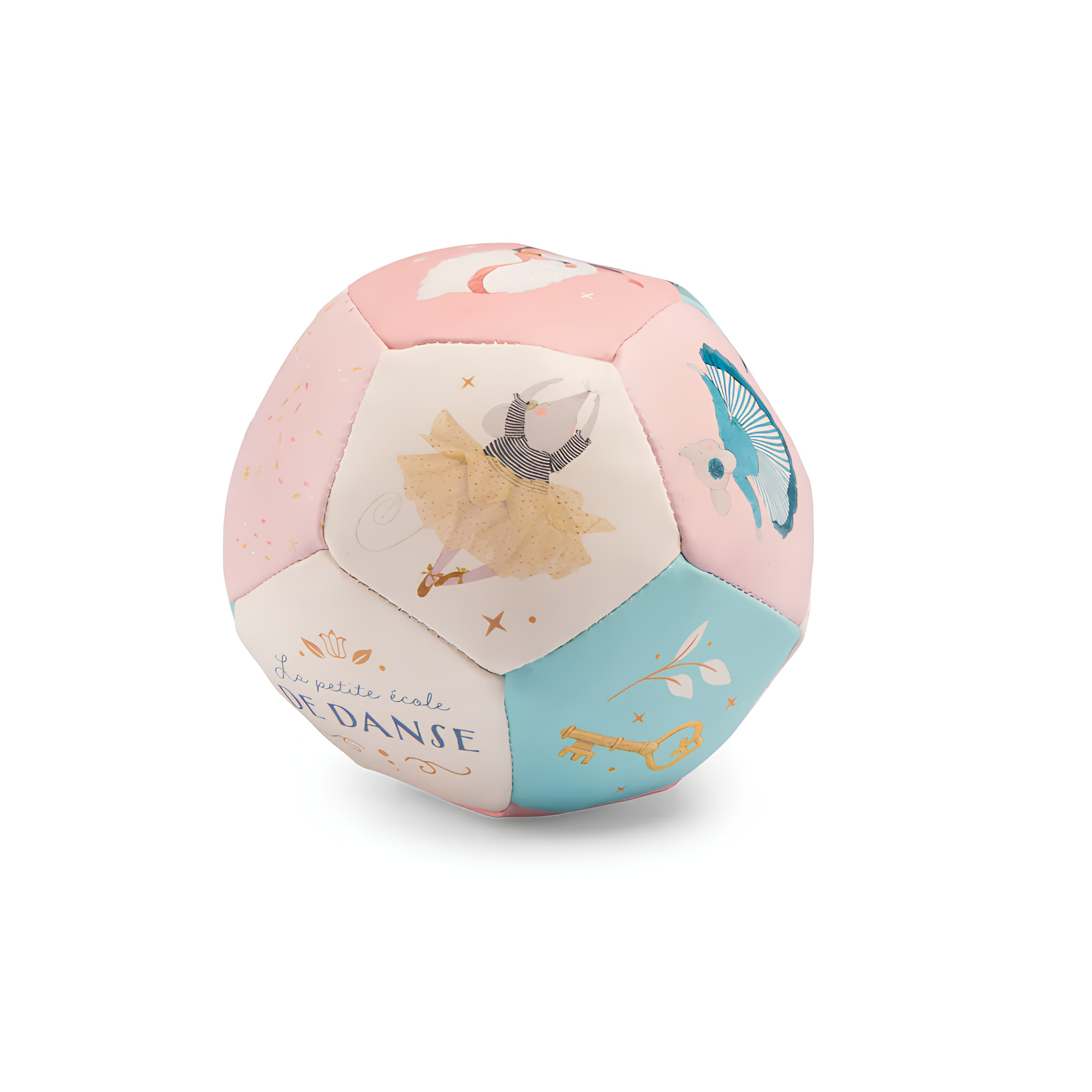 Pelota Suave para Bebé de 10 cm Colección Trois Petits Lapins - Moulin Roty
