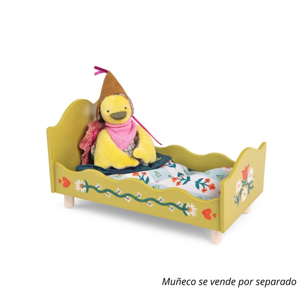 Cama de juguete para Casita de Muñecas Les Minouchkas - MOULIN ROTY