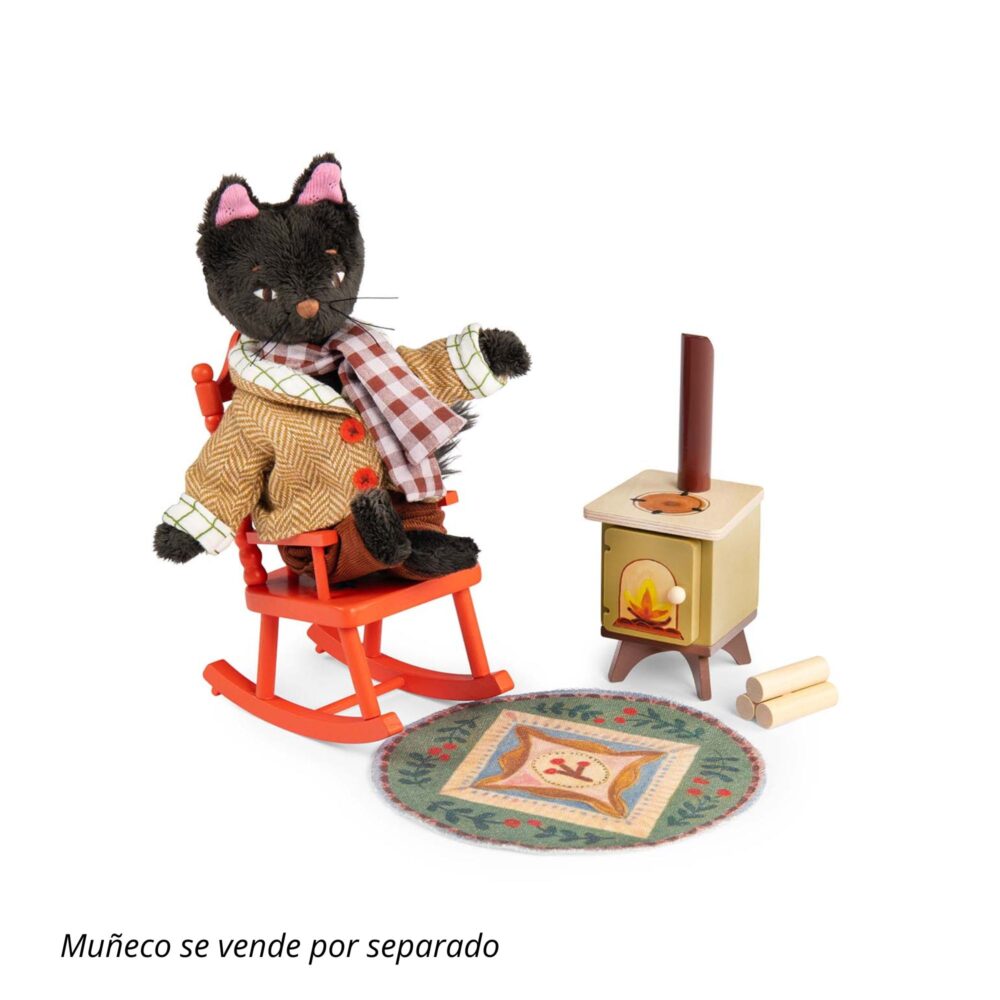 Juego Infantil Acogedor Conjunto de Salón Colección Les Minouchkas - MOULIN ROTY