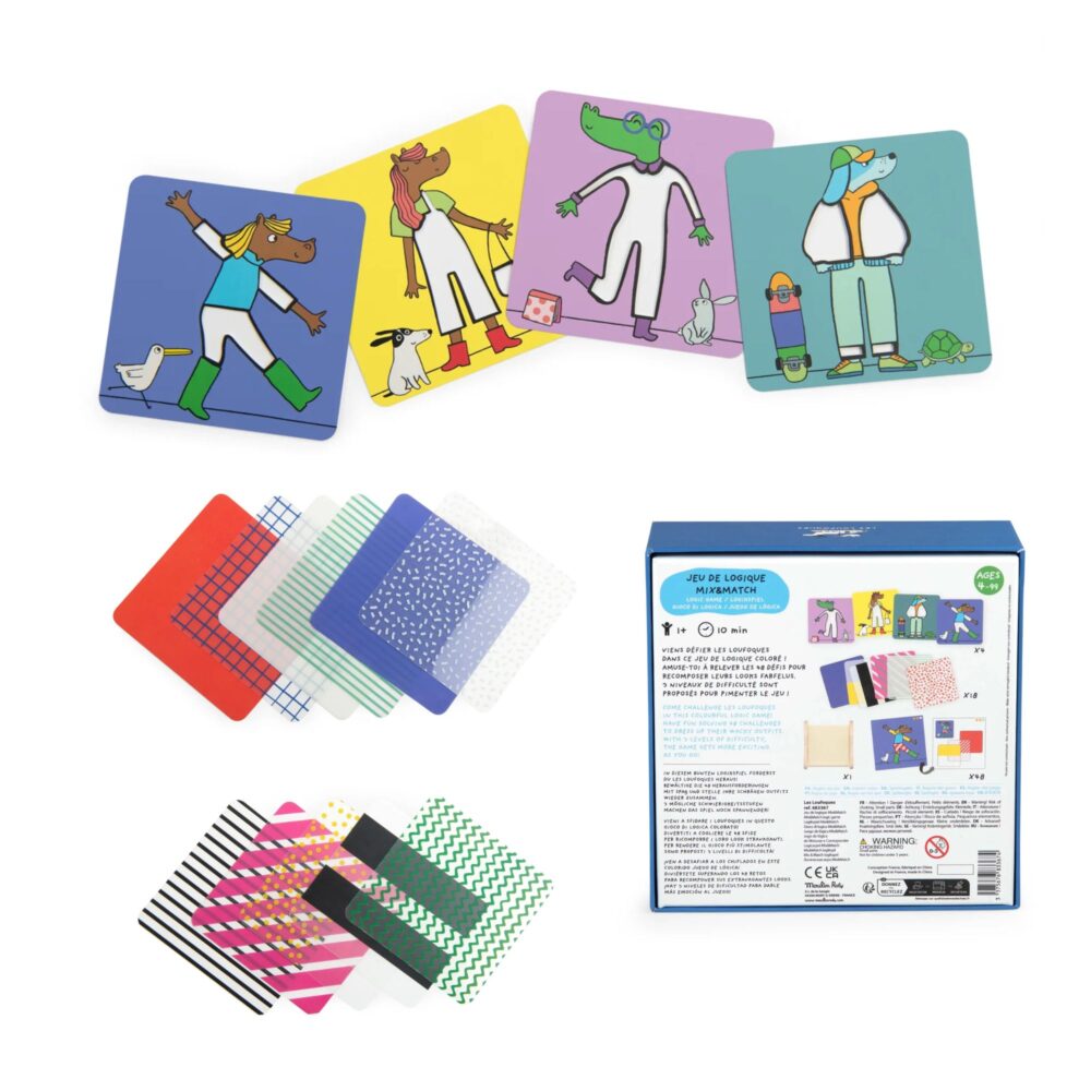 Juego de Lógica de Combinación Les Loufoques - MOULIN ROTY