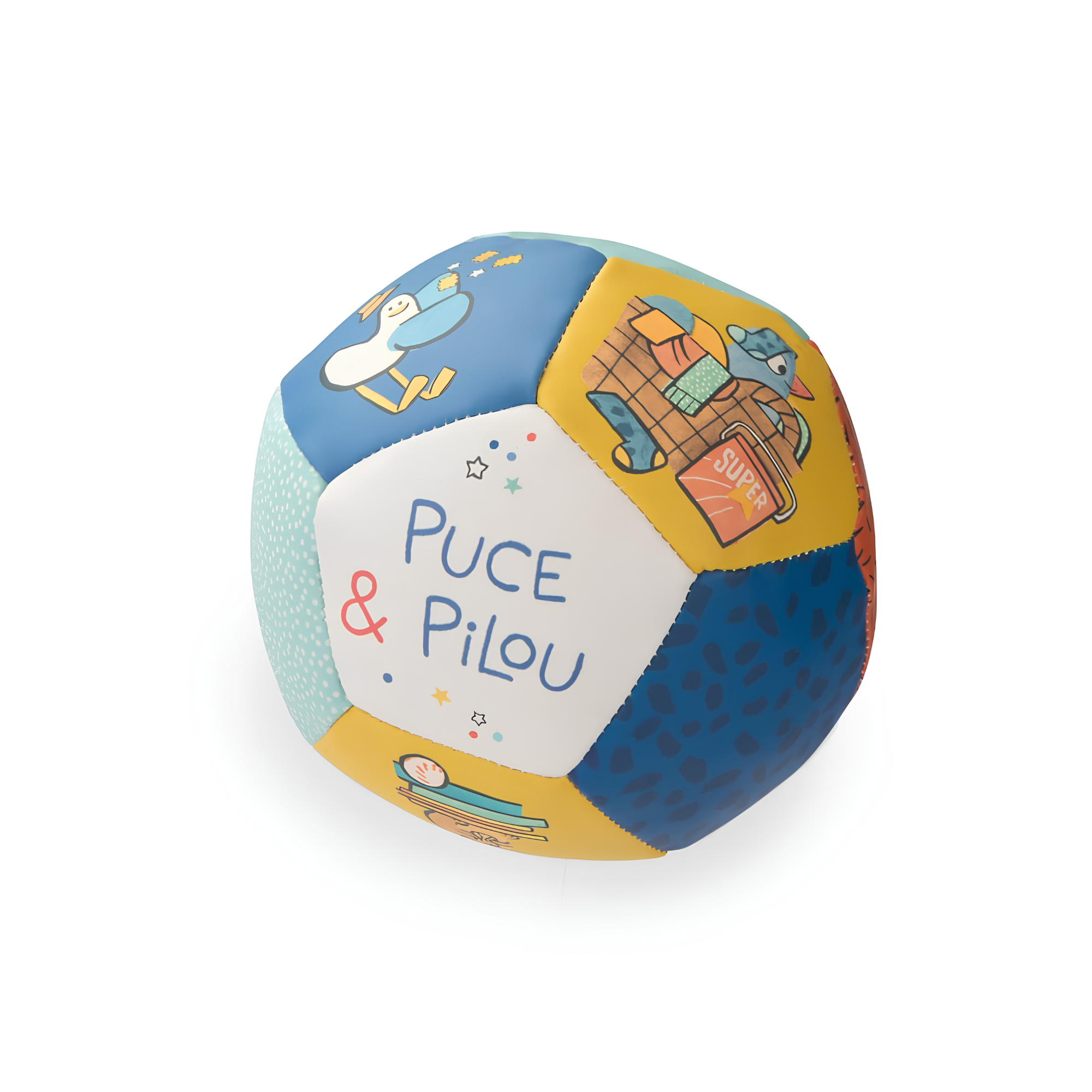 Pelota Suave para Bebé de 10 cm Colección Trois Petits Lapins - Moulin Roty