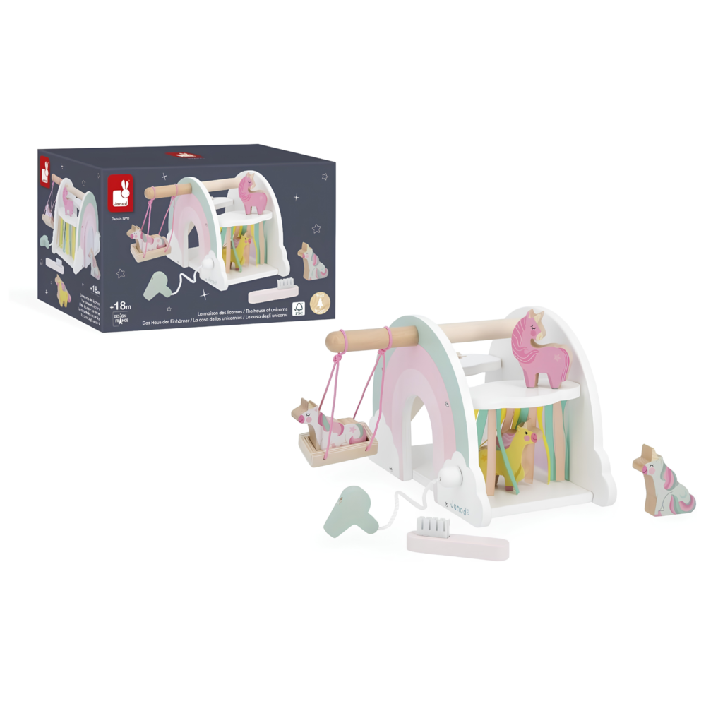 Juguete La Casa Mágica de los Unicornios- Janod