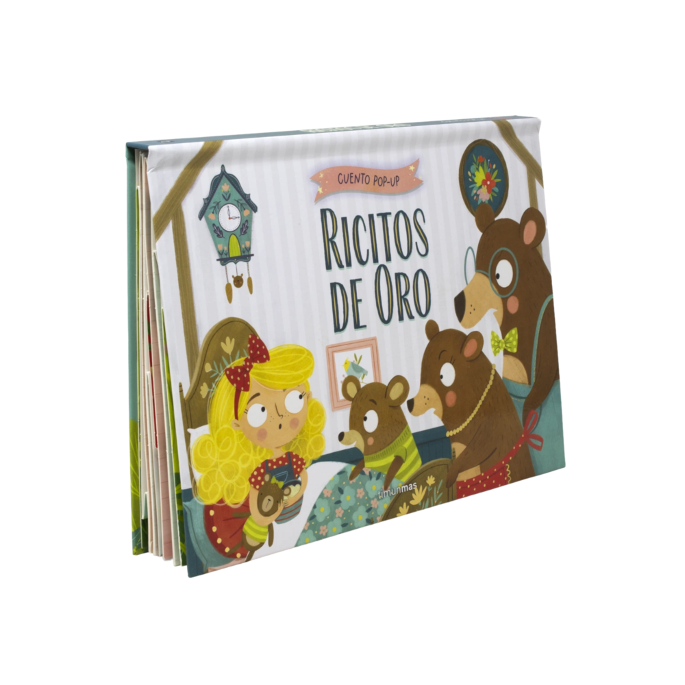 Libro Ricitos de Oro Pop up- Editorial Planeta