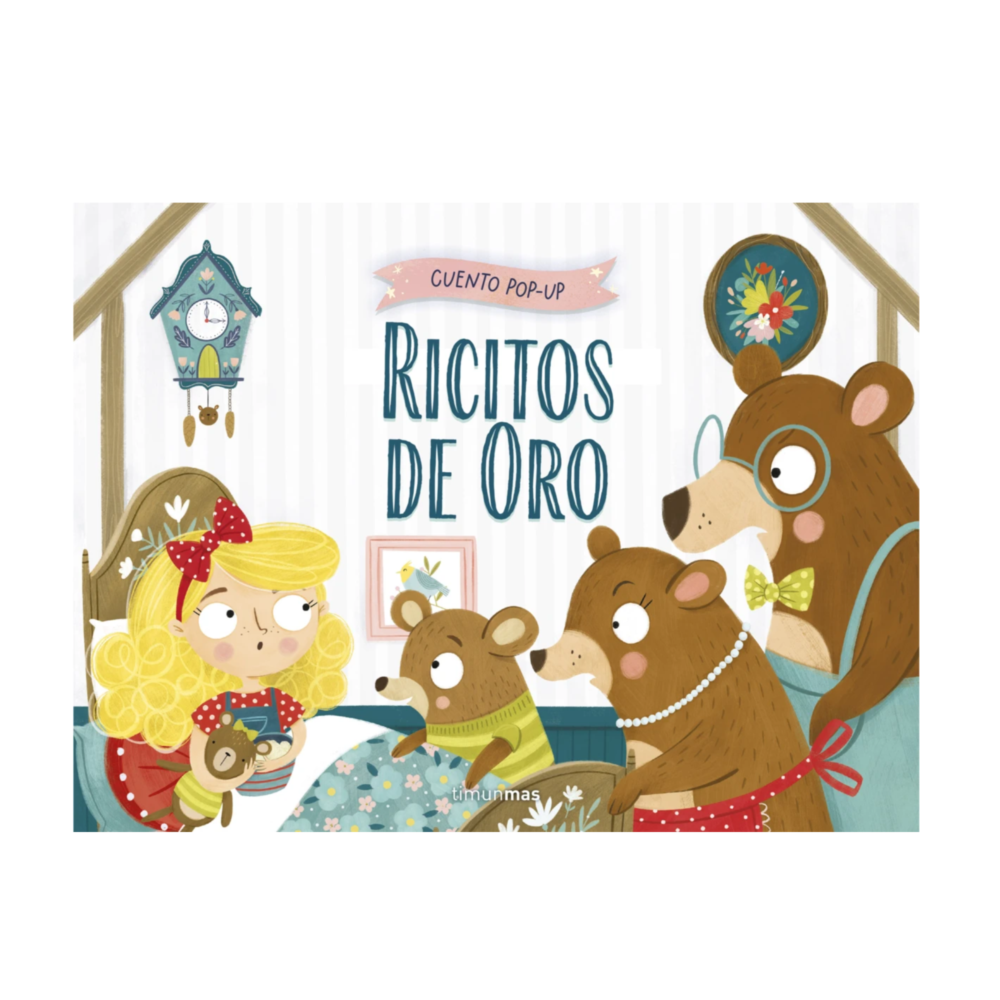 Libro Ricitos de Oro Pop up- Editorial Planeta